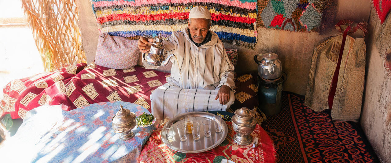 Marokkanische Teekultur Marokkanische Teekultur