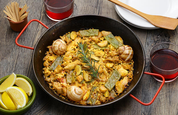 Entlang der Costa Blanca - "Paella, Palmen und Meer"