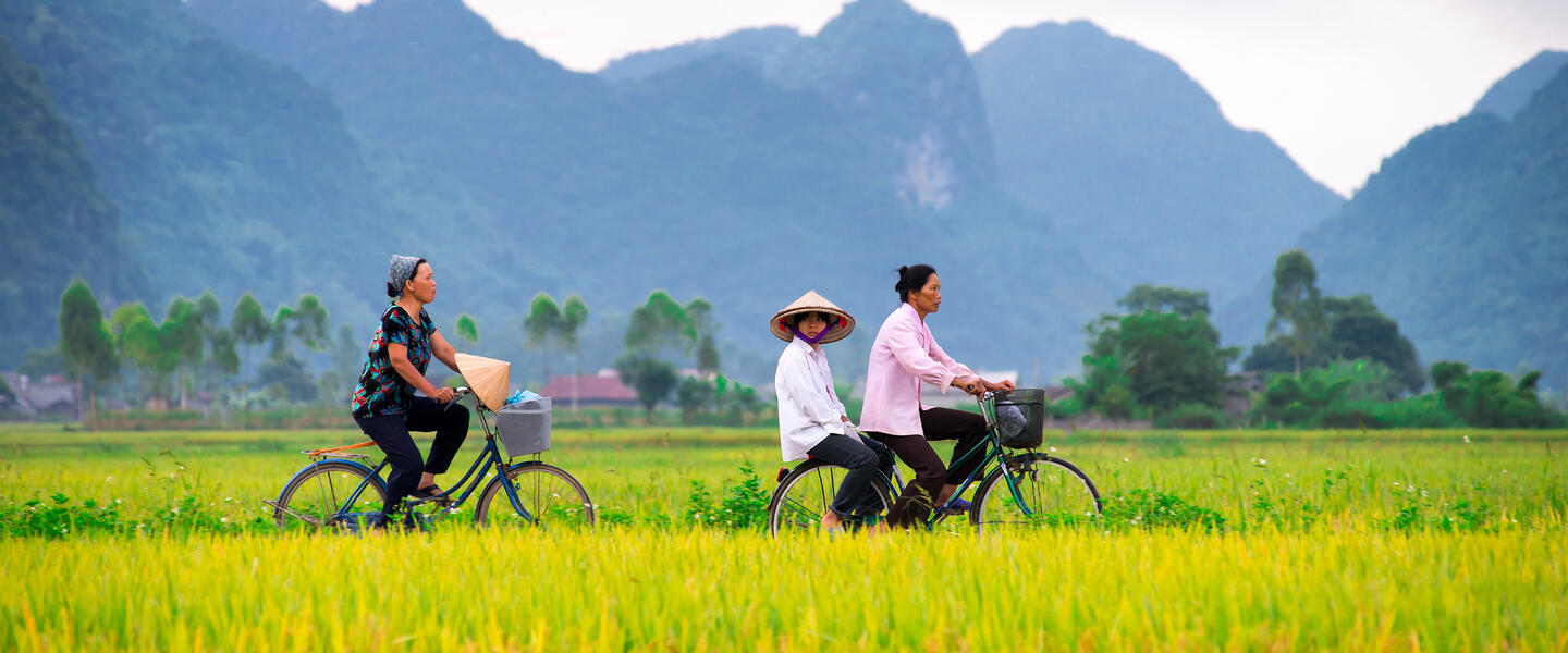 Vietnam per Rad und Rikscha