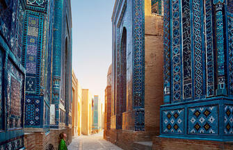 Usbekistan natürlich aktiv